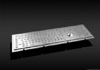 Industrial Metal Keyboard With Trackball KB6H